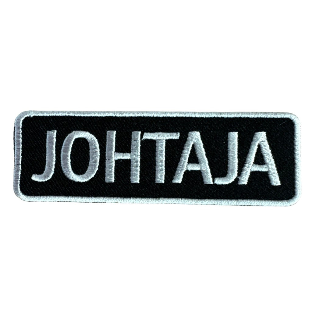 Johtaja kangasmerkki - Hoopee.fi