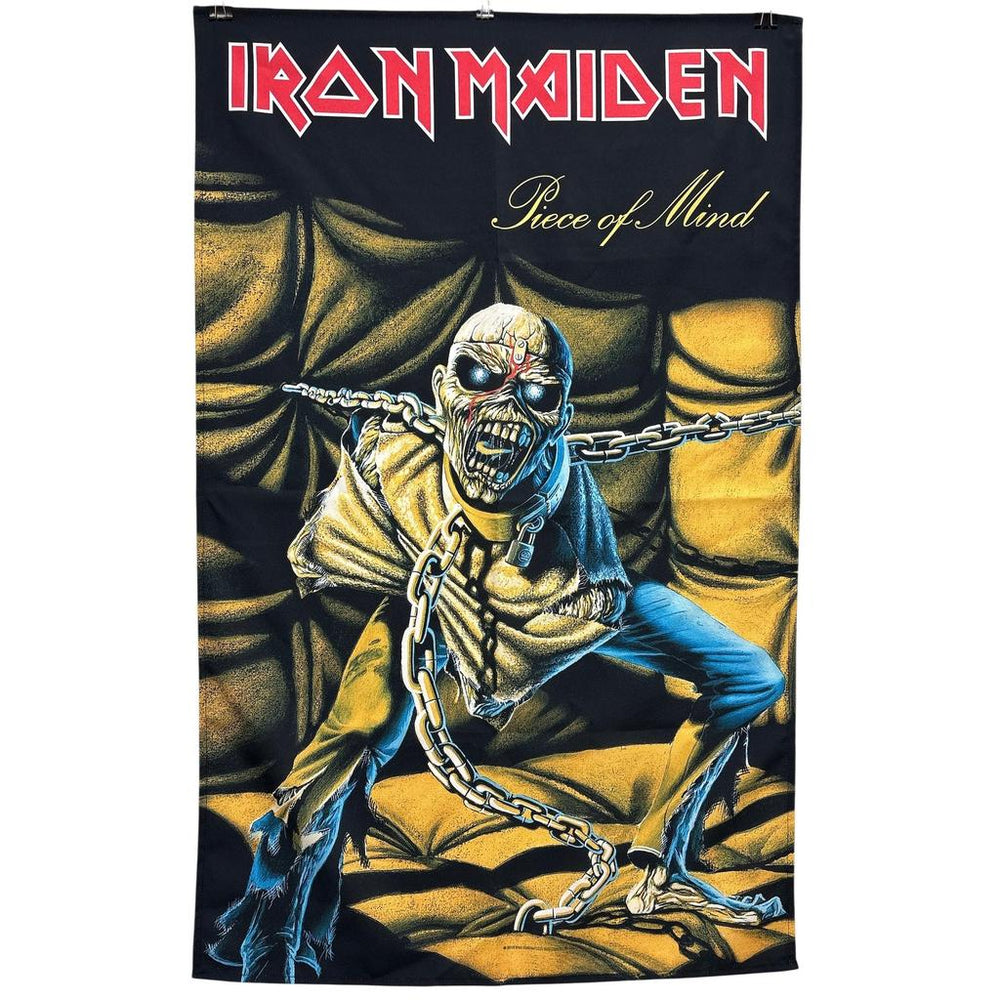 Iron Maiden Piece of Mind -seinälippu