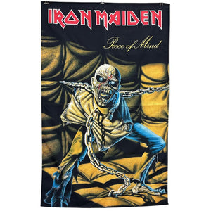 Iron Maiden Piece of Mind -seinälippu