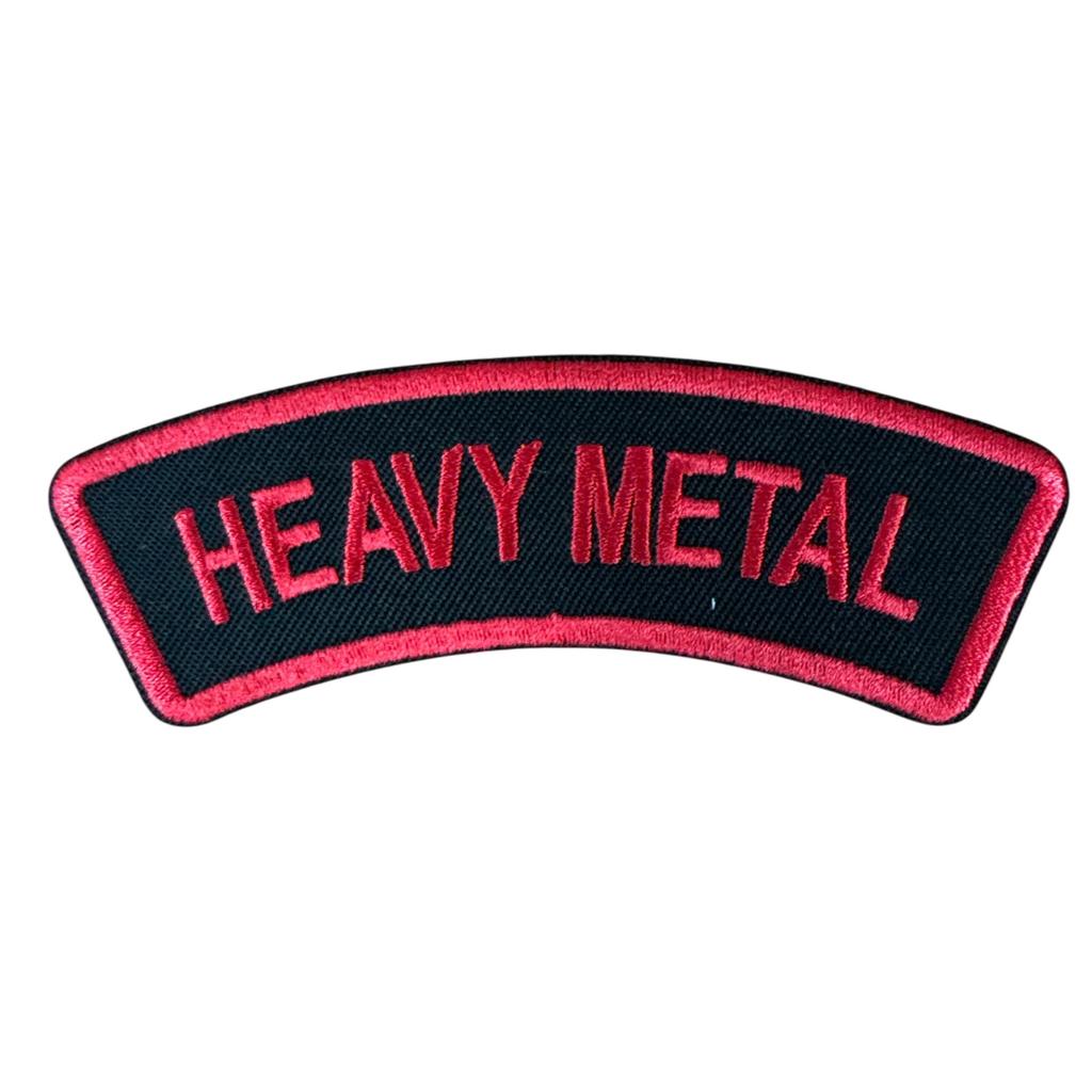 Heavy metal red kaarimerkki