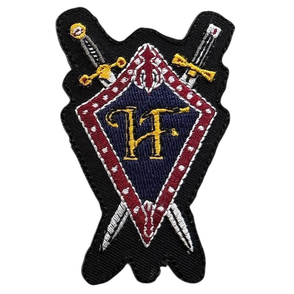 HammerFall - Templar shield kangasmerkki - Hoopee.fi