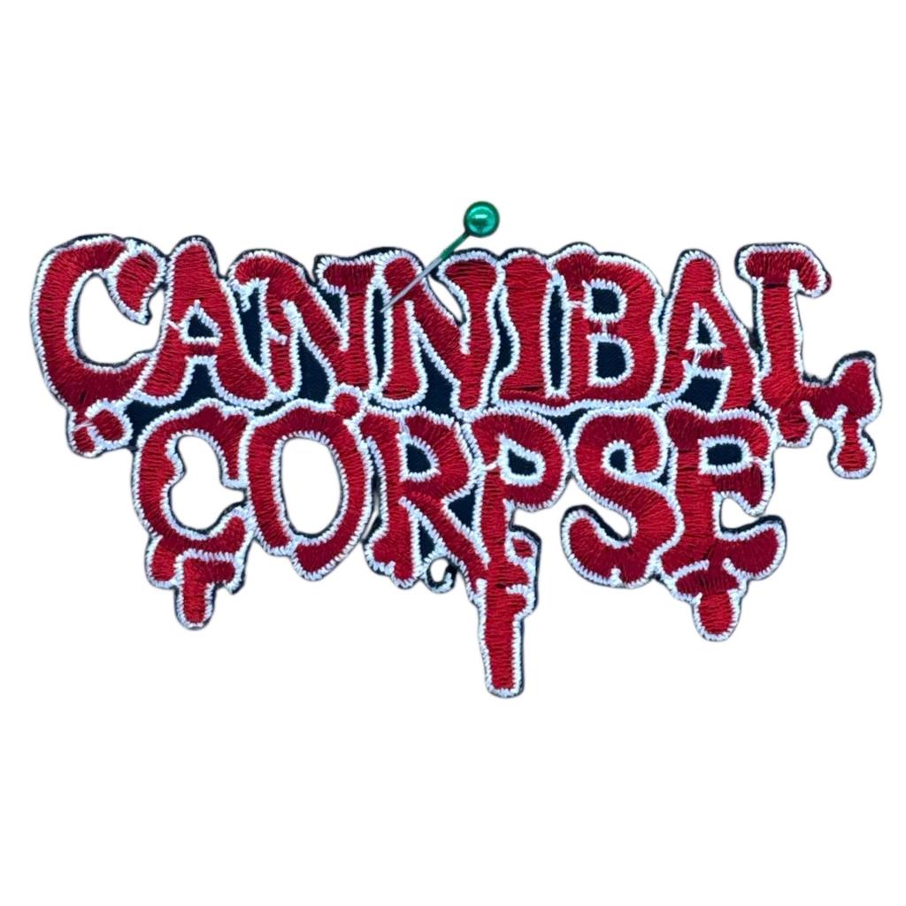 Cannibal Corpse - 2-row logot hihamerkki - Hoopee.fi