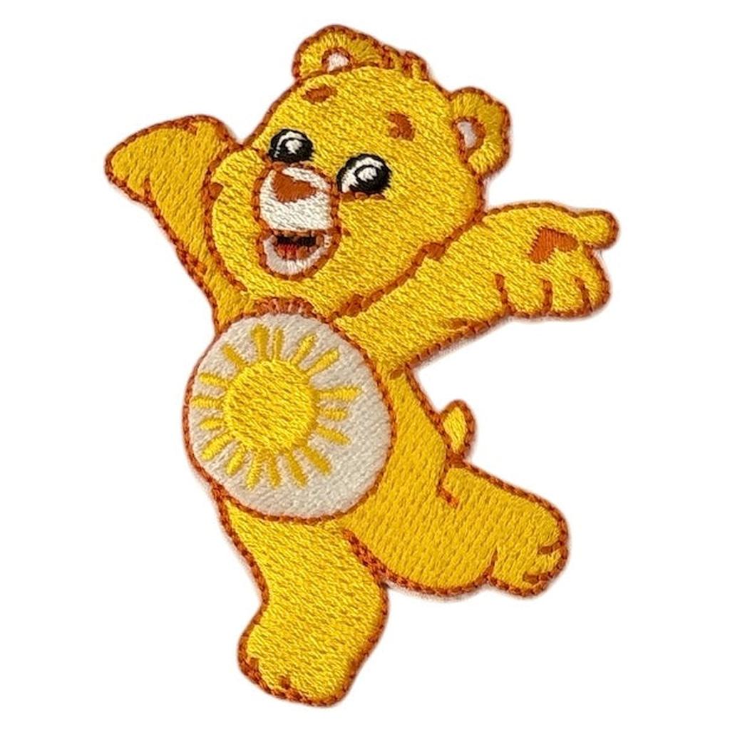 Halinalle Sun Funshine Bear kangasmerkki - Hoopee.fi
