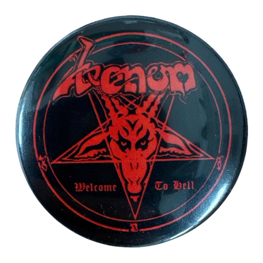 Venom - Welcome to hell iso rintanappi - Hoopee.fi