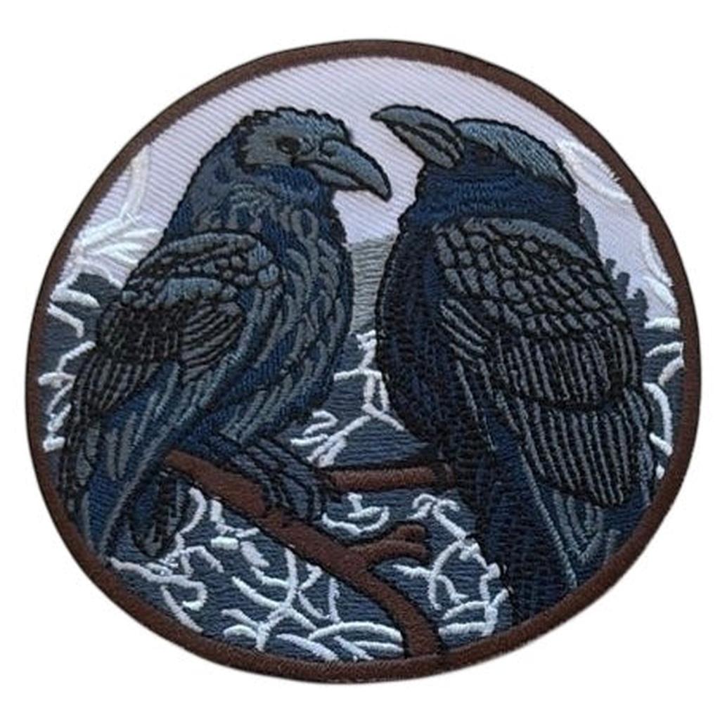 Korppipari kangasmerkki - Hoopee.fi