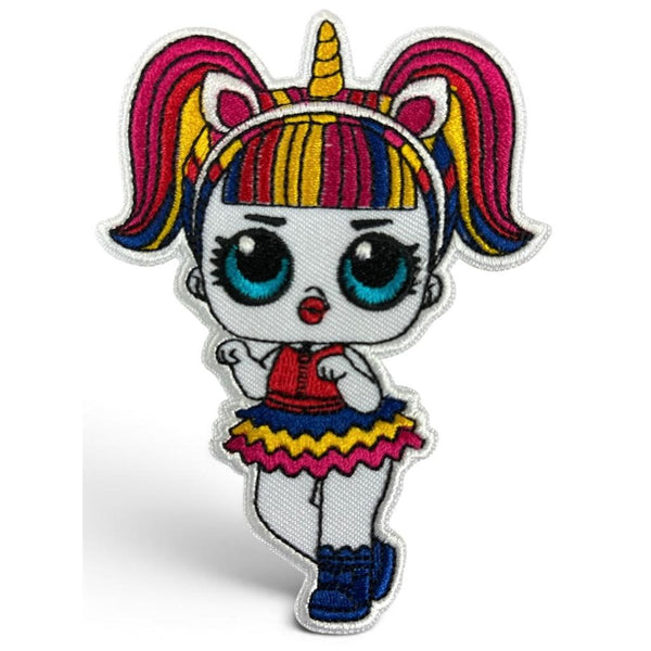 Unicorn LOL kangasmerkki - Hoopee.fi