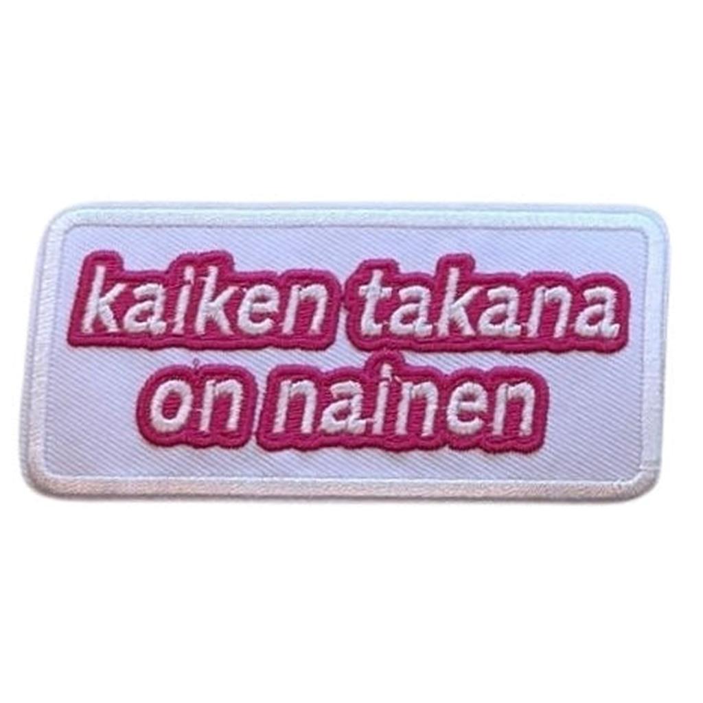 Kaiken takana on nainen kangasmerkki - Hoopee.fi