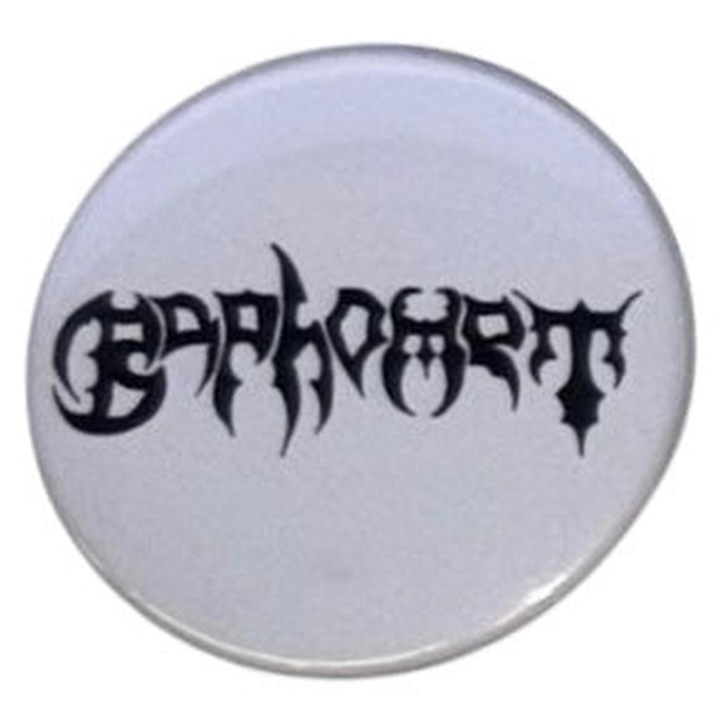 Baphomet - Logotext ISO rintanappi - Hoopee.fi