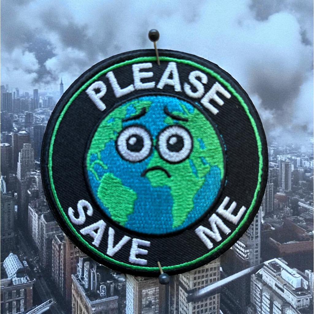 Please Save Me kangasmerkki - Hoopee.fi