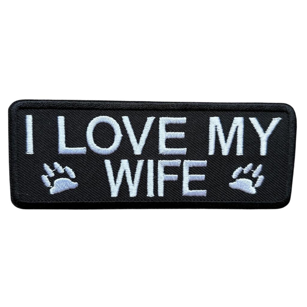 I love my wife hihamerkki - Hoopee.fi