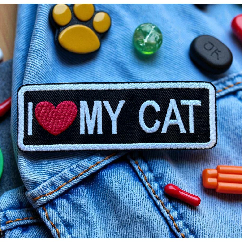 I love my cat kangasmerkki - Hoopee.fi