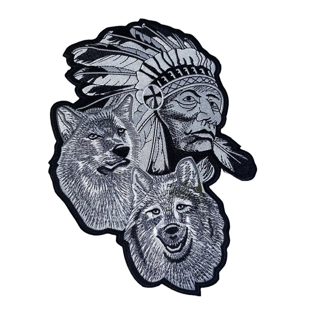 Wolves and indian hihamerkki - Hoopee.fi
