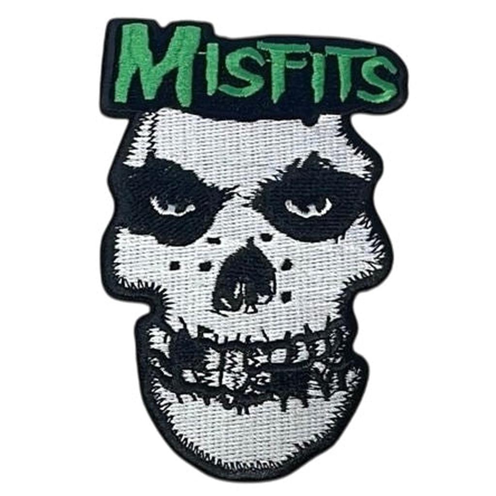 Misfits - Fiend face green logo hihamerkki - Hoopee.fi