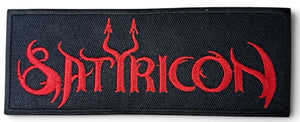 Satyricon - Red logo hihamerkki