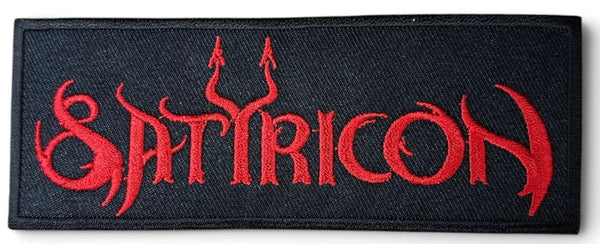Satyricon - Red logo hihamerkki