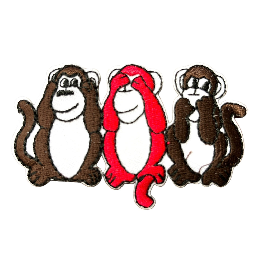 3 Apinaa hihamerkki - Hoopee.fi