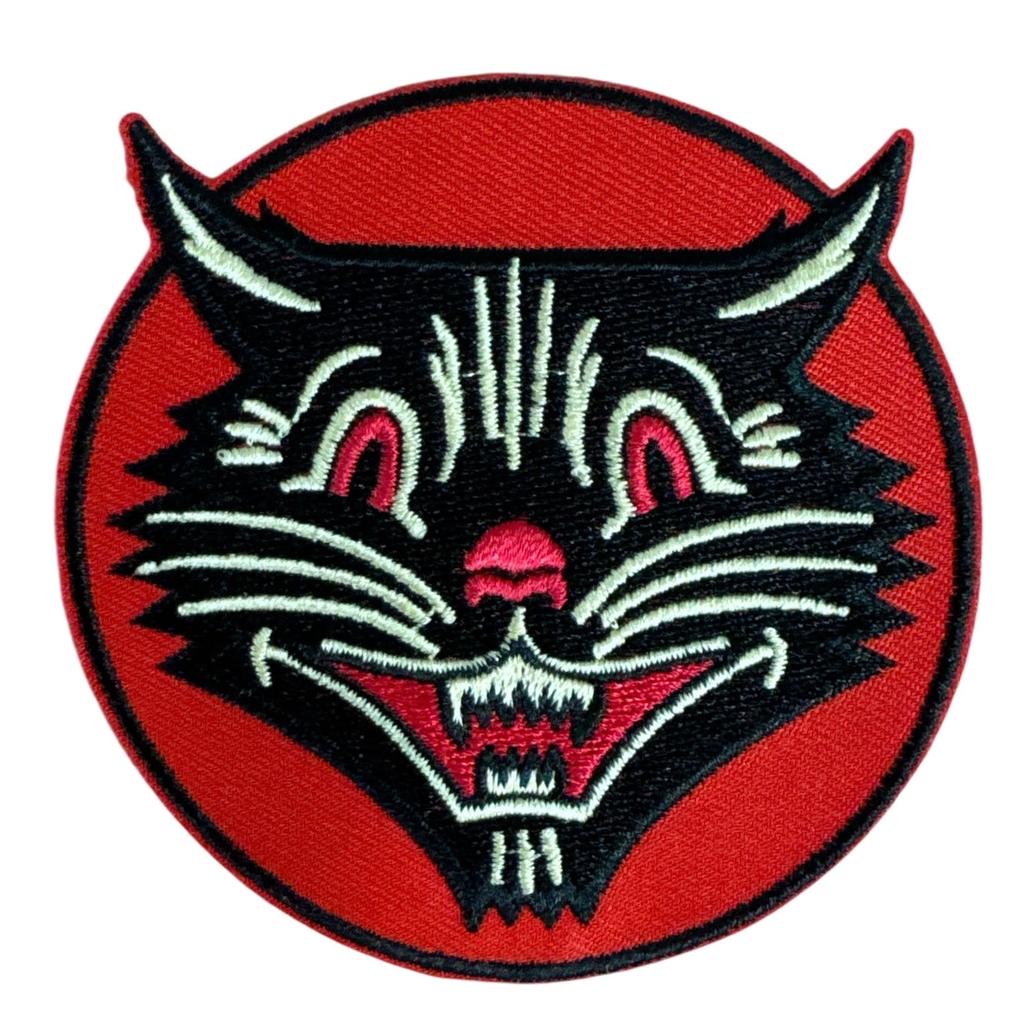 Black cat kangasmerkki - Hoopee.fi