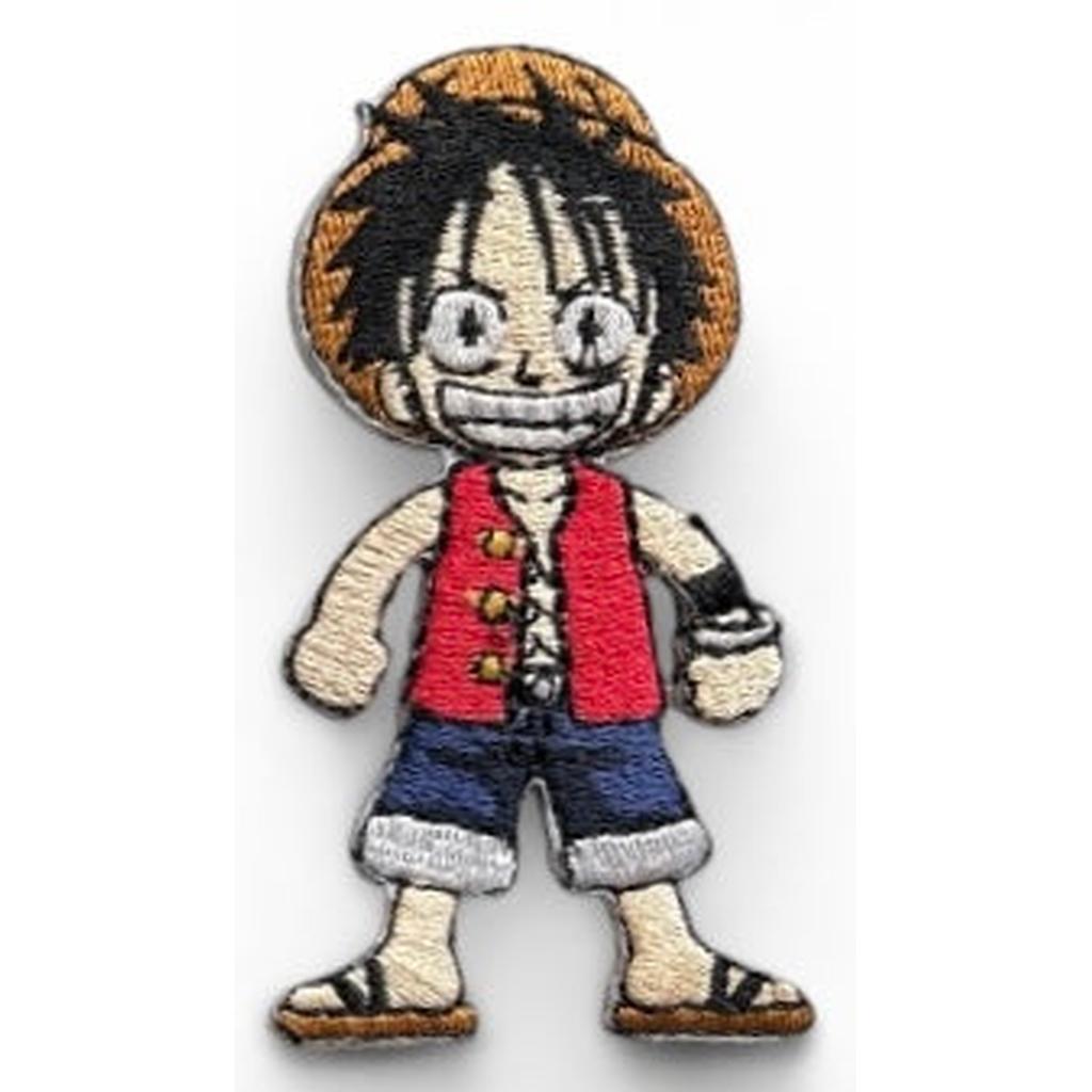 Luffy - Pikku piraatti kangasmerkki - Hoopee.fi