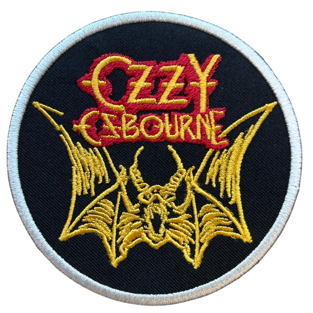 Ozzy - Round bat logo hihamerkki - Hoopee.fi