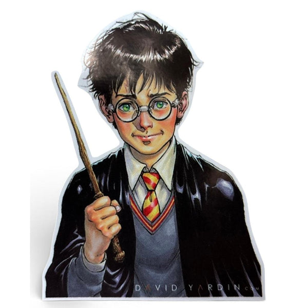 Harry Potter vinyylitarra 7×9,5 cm