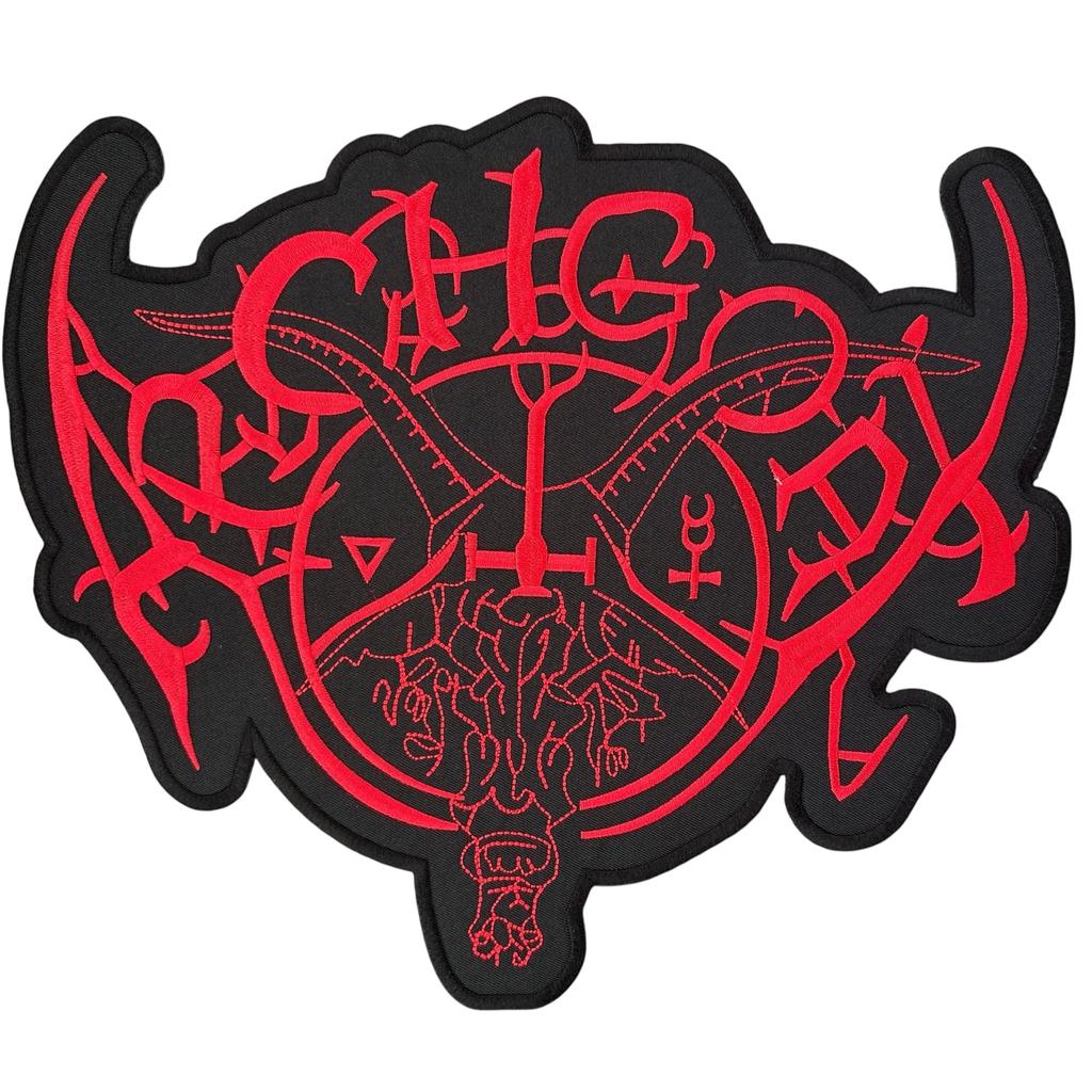 Archgoat - Red logo selkämerkki - Hoopee.fi