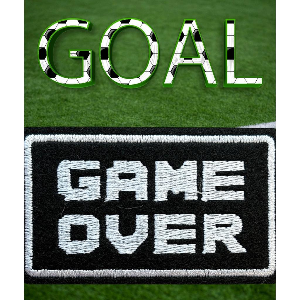 Game Over kangasmerkki - Hoopee.fi