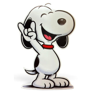 Snoopy vinyylitarra 6×10 cm