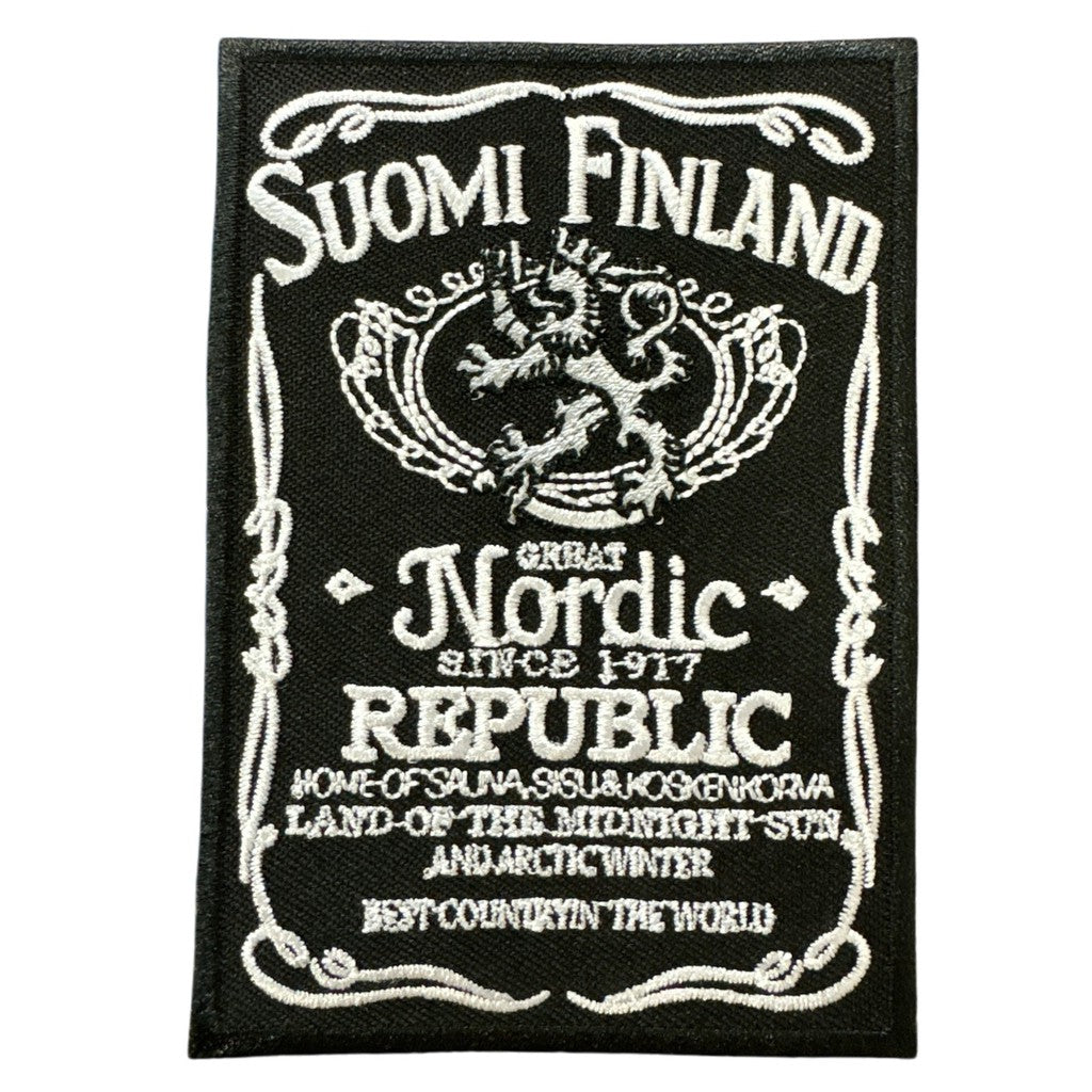 Suomi Finland Nordic Republic kangasmerkki - Hoopee.fi