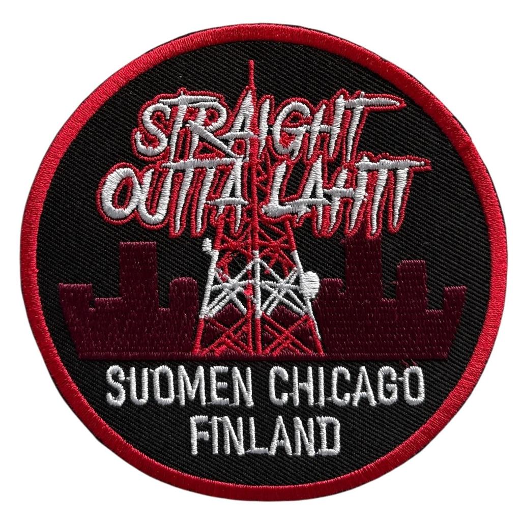 Straight outta Lahti kangasmerkki - Hoopee.fi