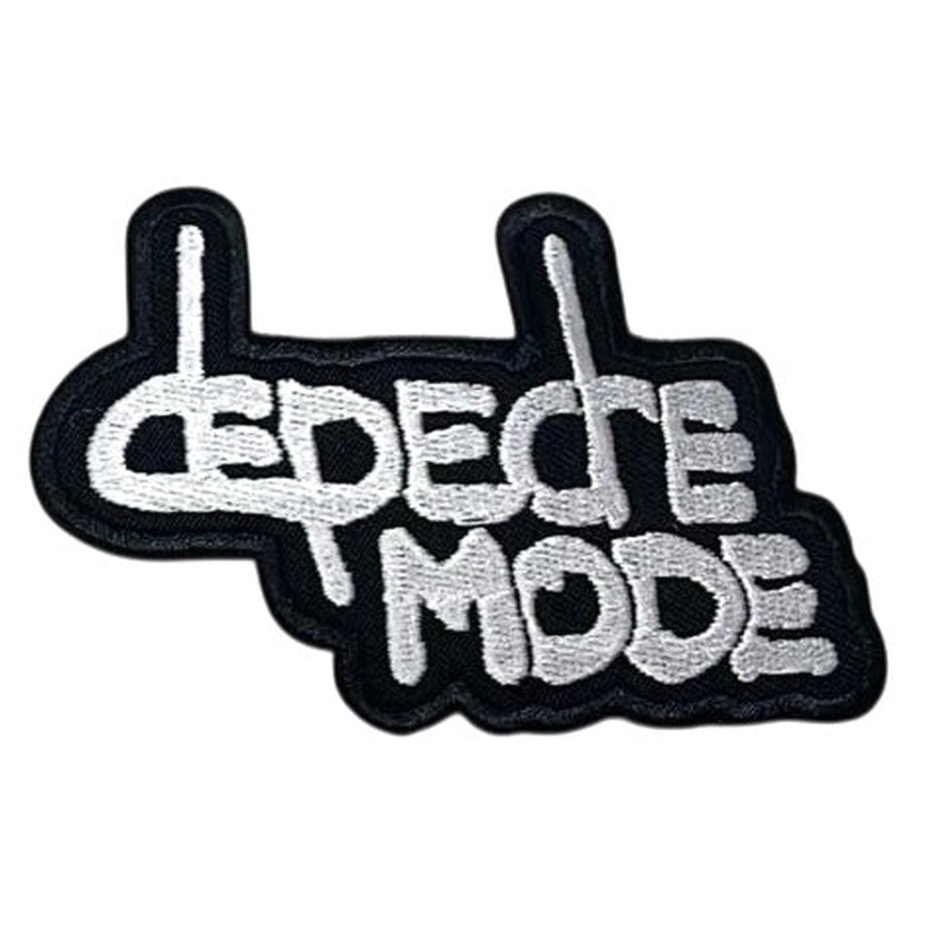 Depeche Mode - 2-row logo kangasmerkki - Hoopee.fi