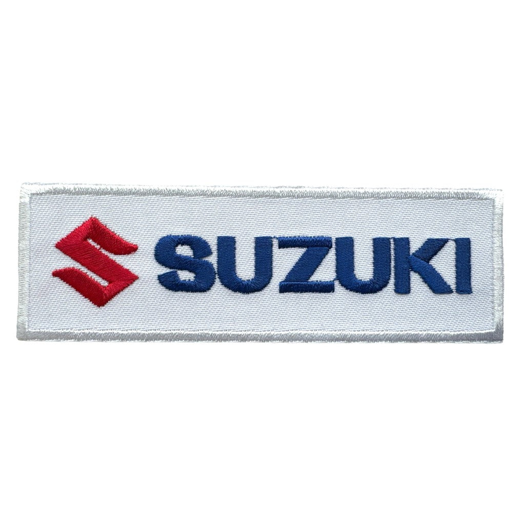 Suzuki - White logo hihamerkki - Hoopee.fi
