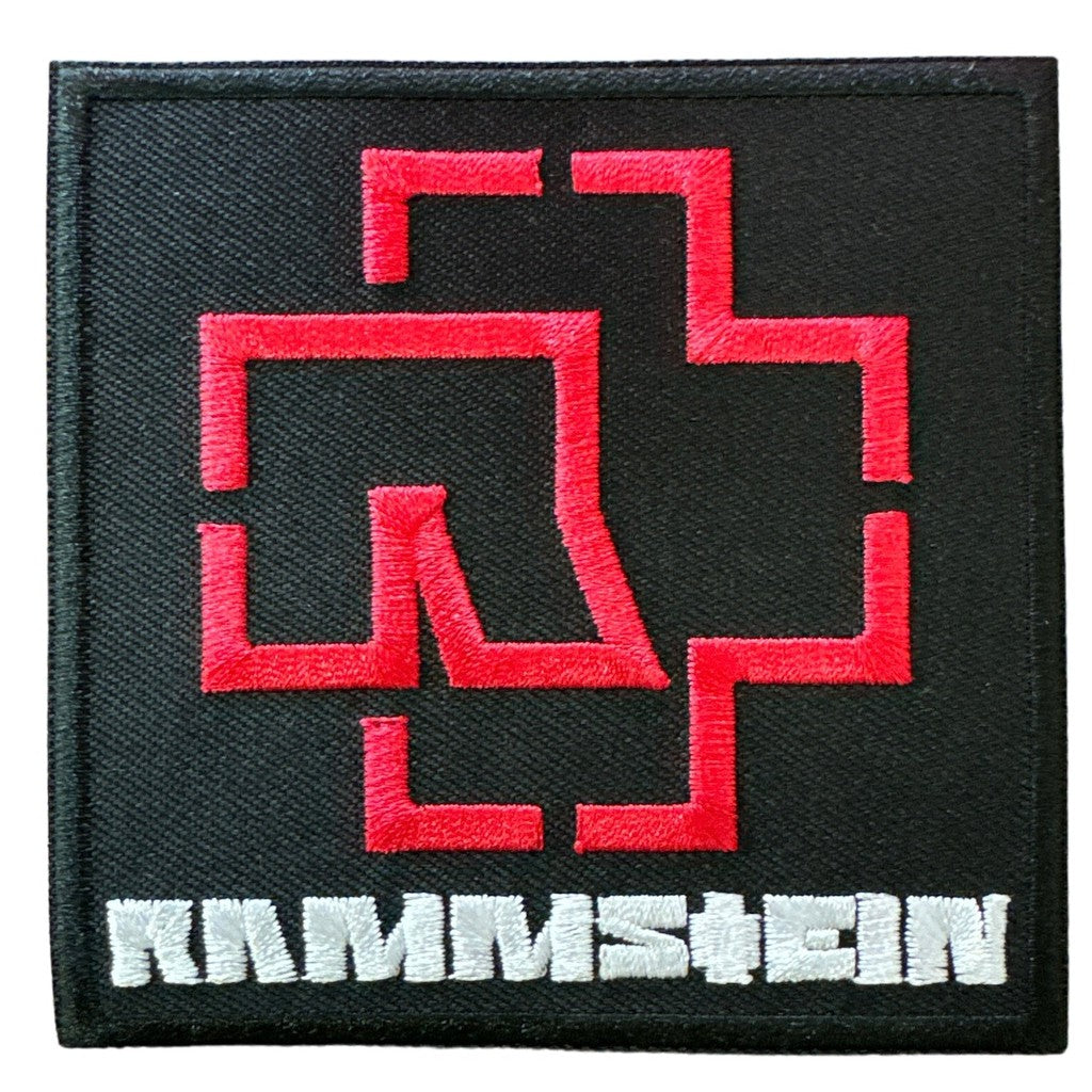 Rammstein logo kangasmerkki - Hoopee.fi