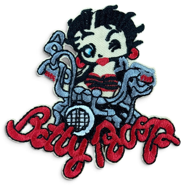 Betty Boop - Biker Betty kangasmerkki