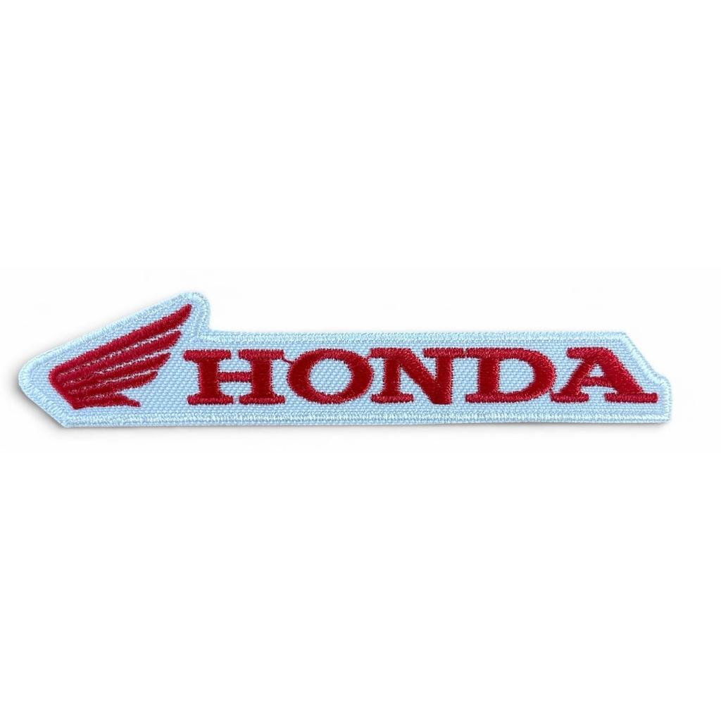 Honda - Puna-valko kangasmerkki - Hoopee.fi