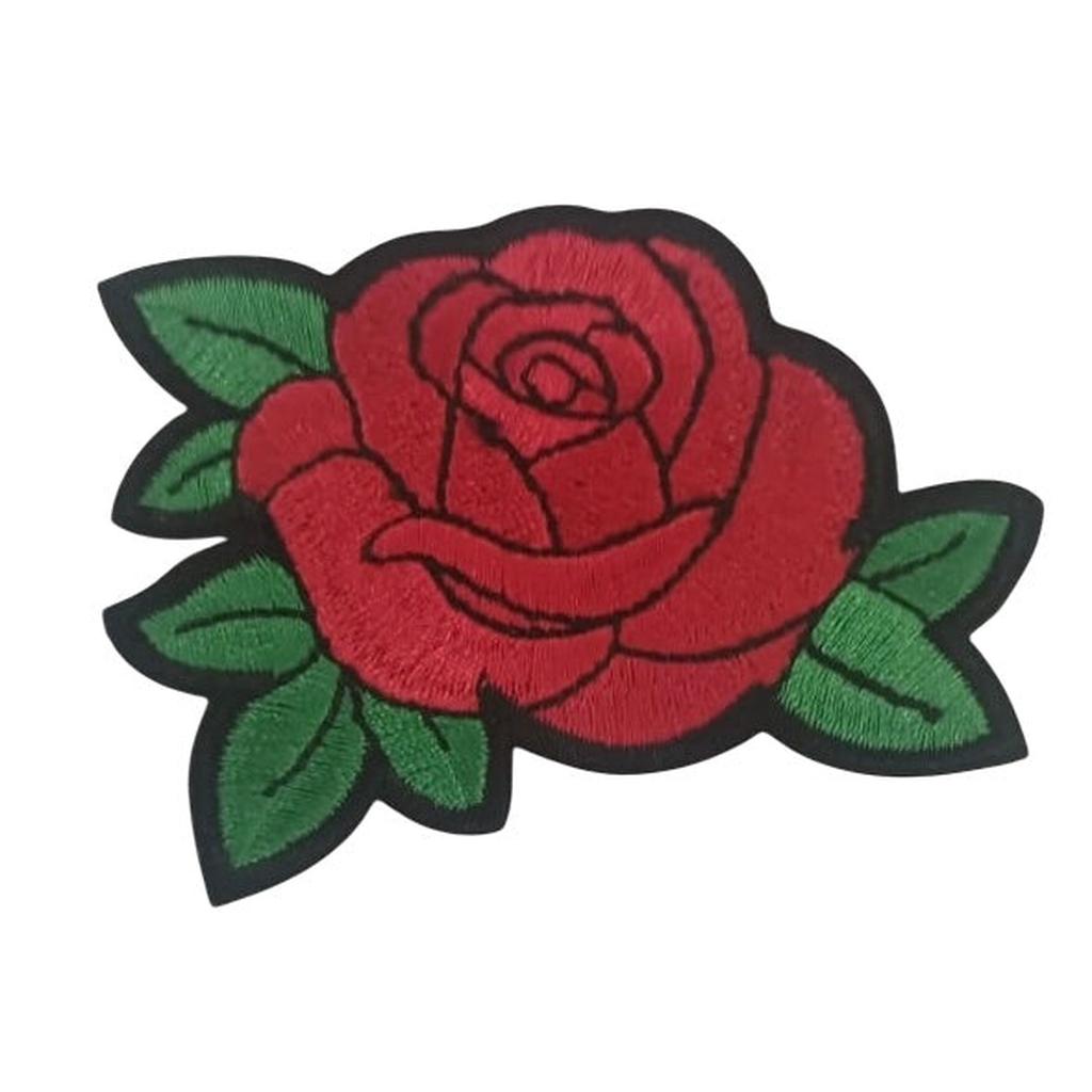 Ruusunnuppu hihamerkki - Hoopee.fi