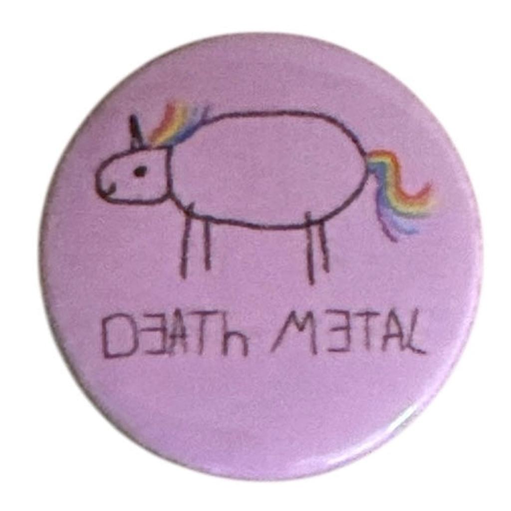 Death metal pink rintanappi - Hoopee.fi