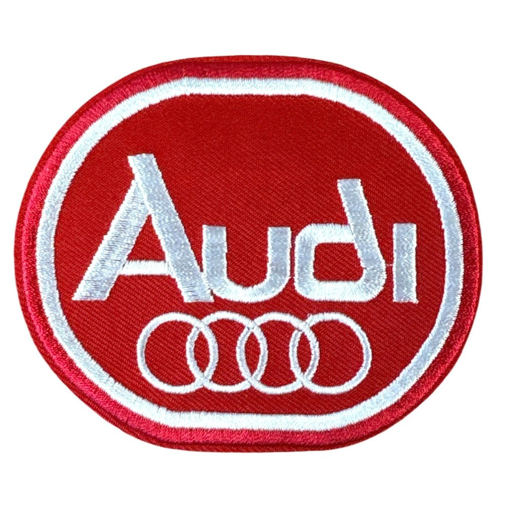 Audi - Logo red kangasmerkki - Hoopee.fi