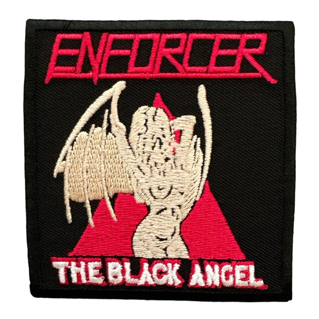 Enforcer - The black angel kangasmerkki - Hoopee.fi