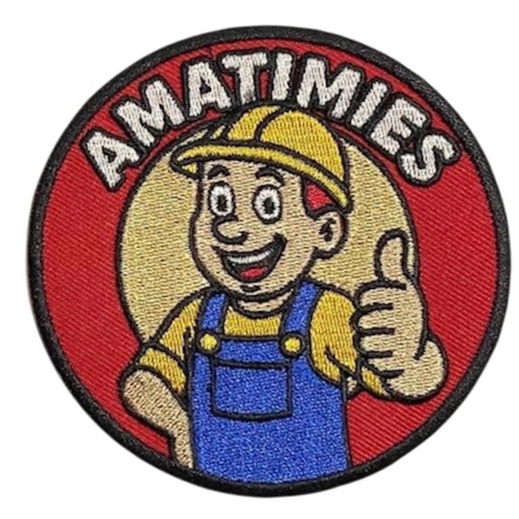 Amatimies kangasmerkki - Hoopee.fi