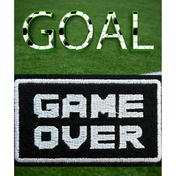 Game Over kangasmerkki - Hoopee.fi