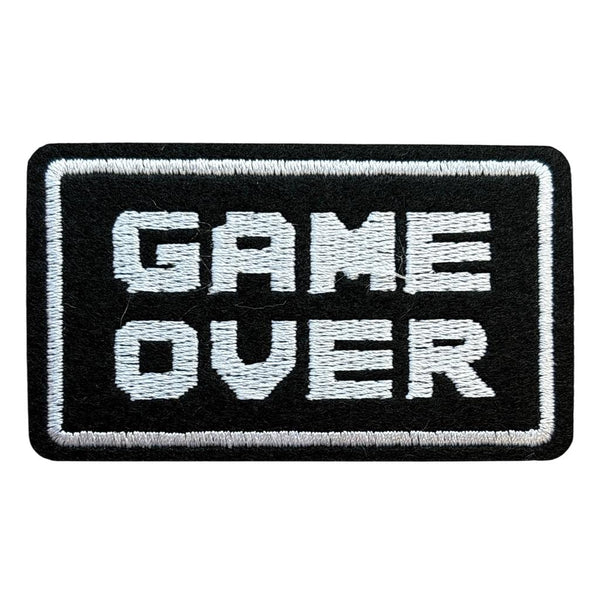 Game Over kangasmerkki - Hoopee.fi