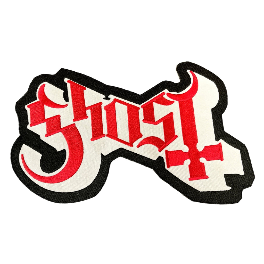 Ghost - Logo brodeerattu selkämerkki - Hoopee.fi