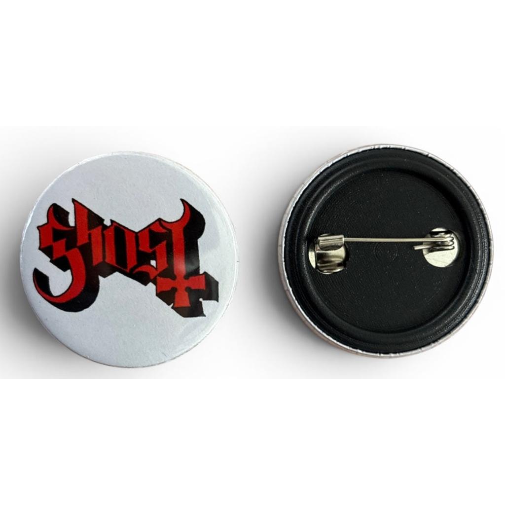 Ghost - Logo rintanappi - Hoopee.fi