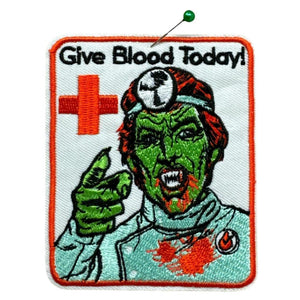Give blood today kangasmerkki - Hoopee.fi