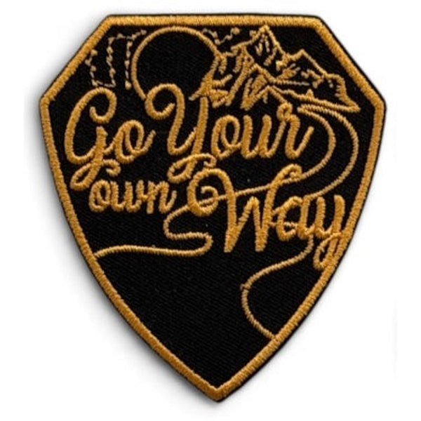 Go your own way kangasmerkki - Hoopee.fi