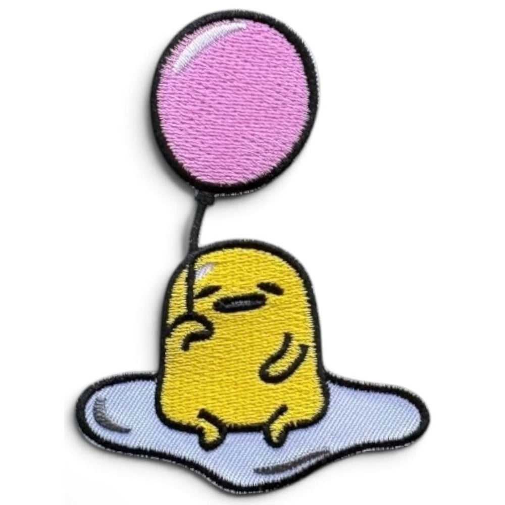 Gudetama - Laiska muna kangasmerkki - Hoopee.fi
