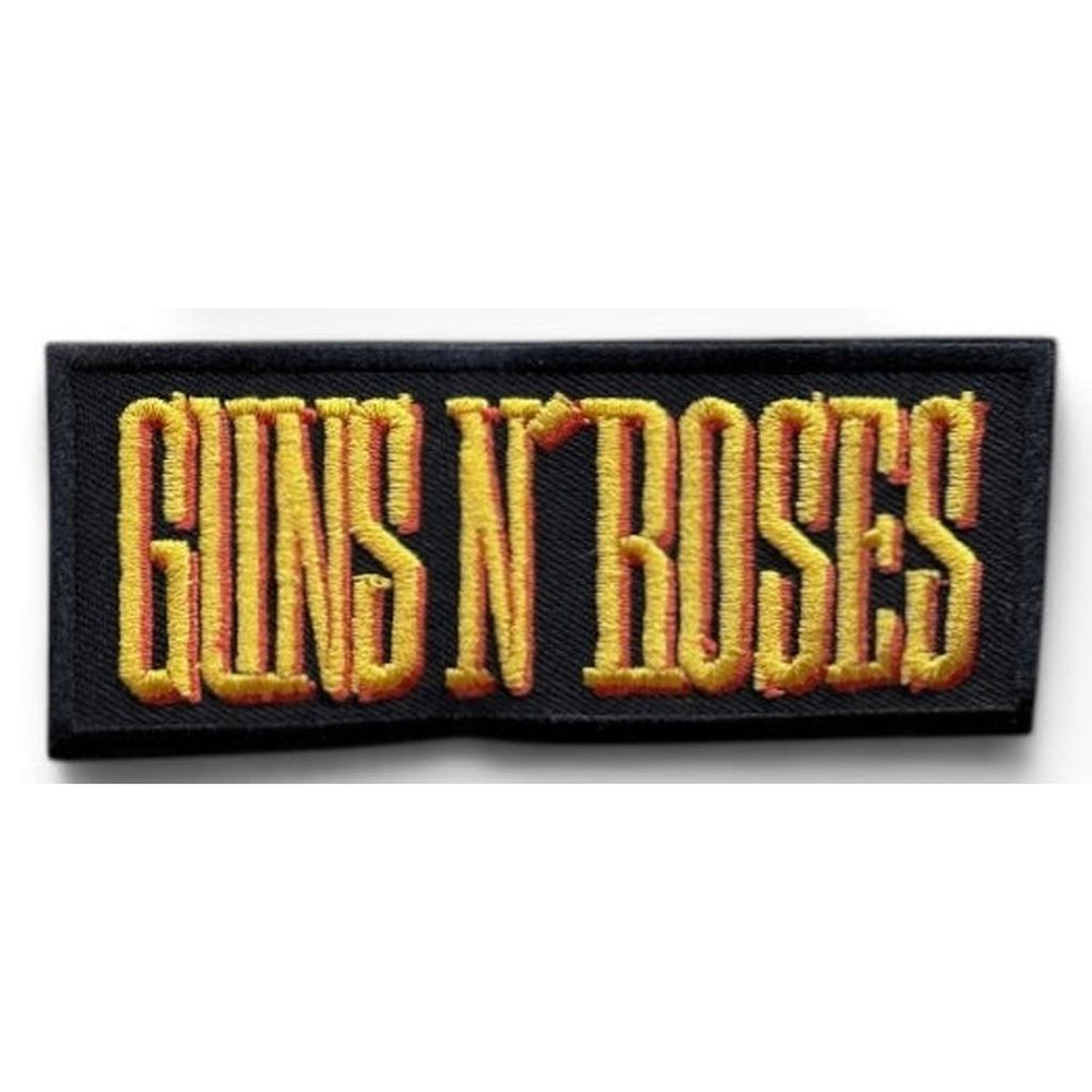 Guns N' Roses - 1 row logo kangasmerkki - Hoopee.fi