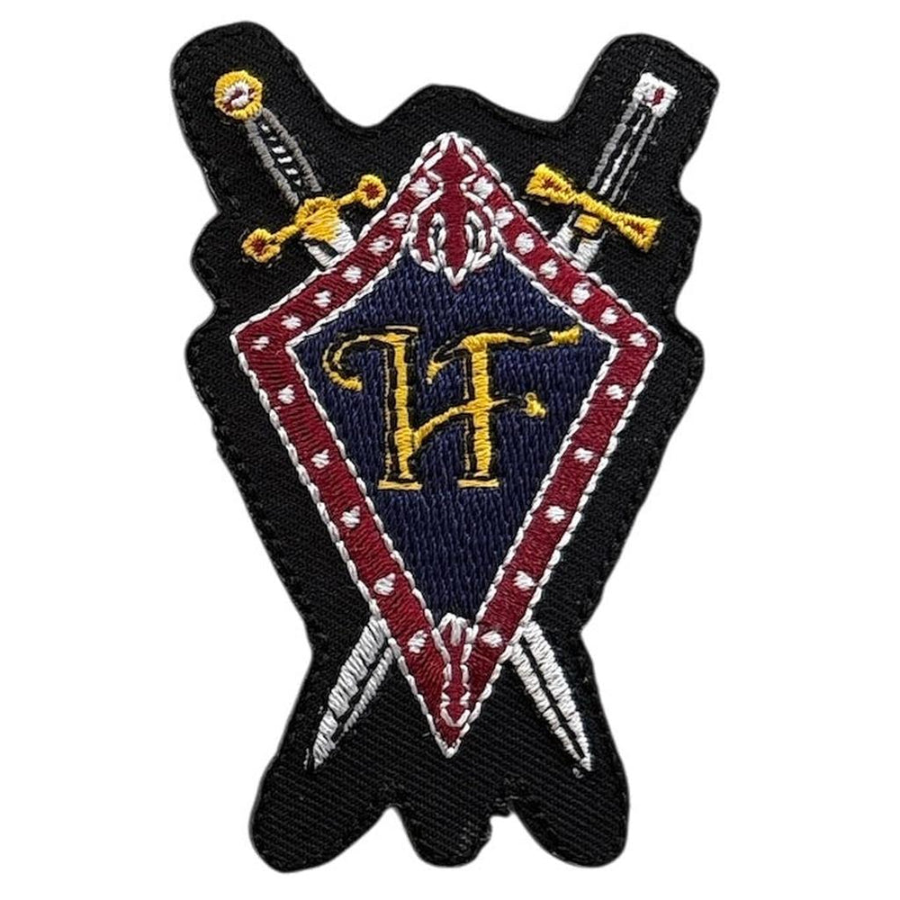 HammerFall - Templar shield kangasmerkki - Hoopee.fi