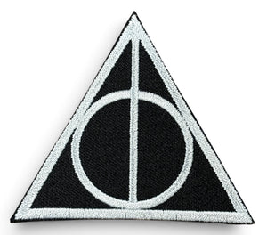 Harry Potter - Deathly Hallows kangasmerkki