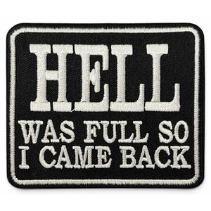Hell was full hihamerkki - Hoopee.fi